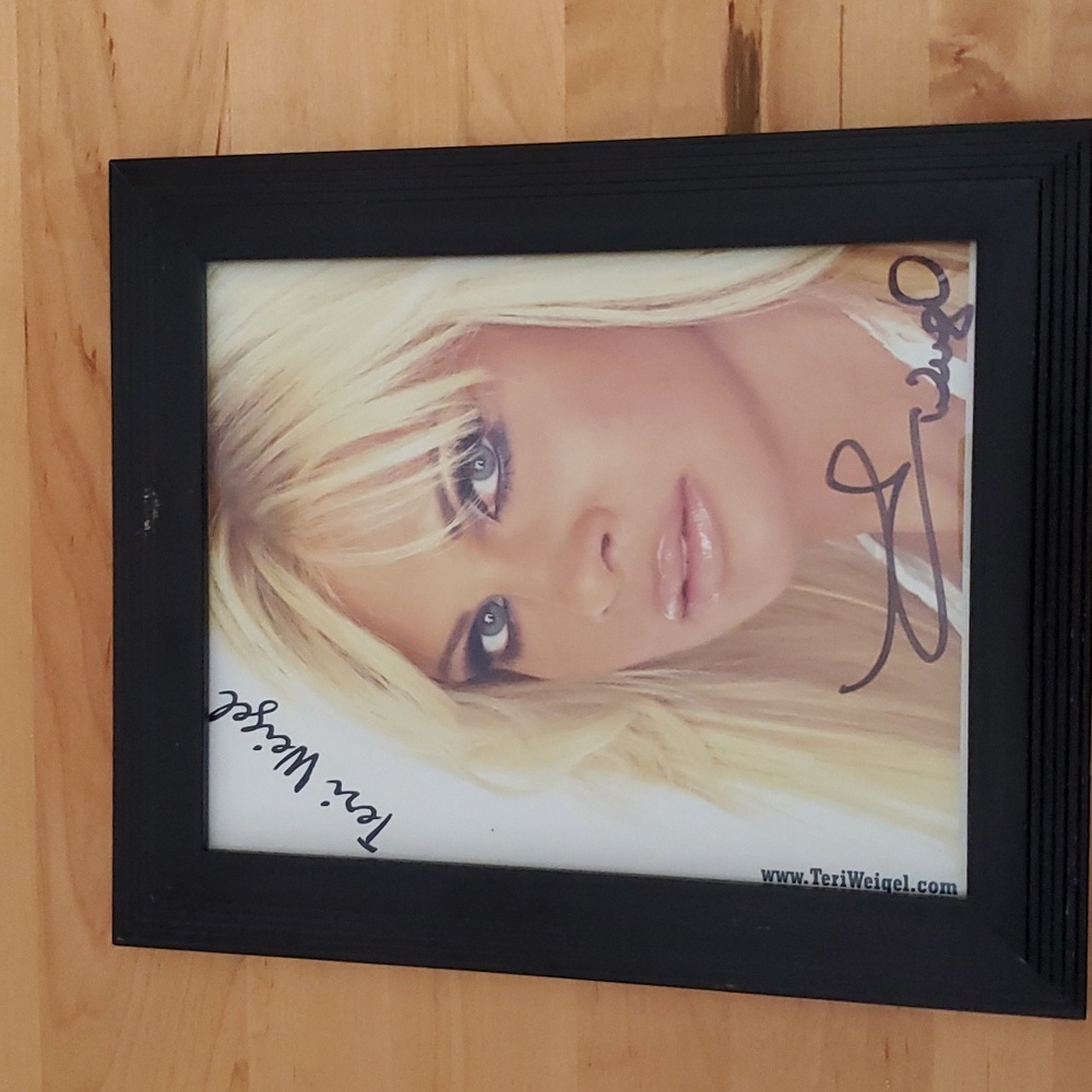 TERI WEIGEL Autographed Adult Star